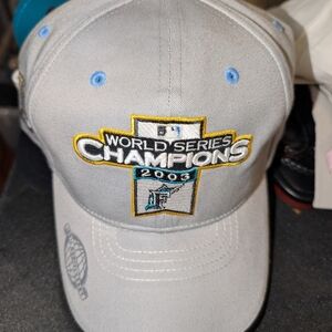 2003 Florida Marlins World Series Champions Hat - New Era Fitted Cap